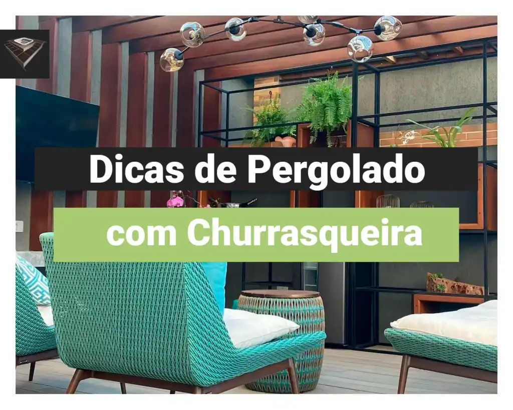 Pergolado com Churrasqueira