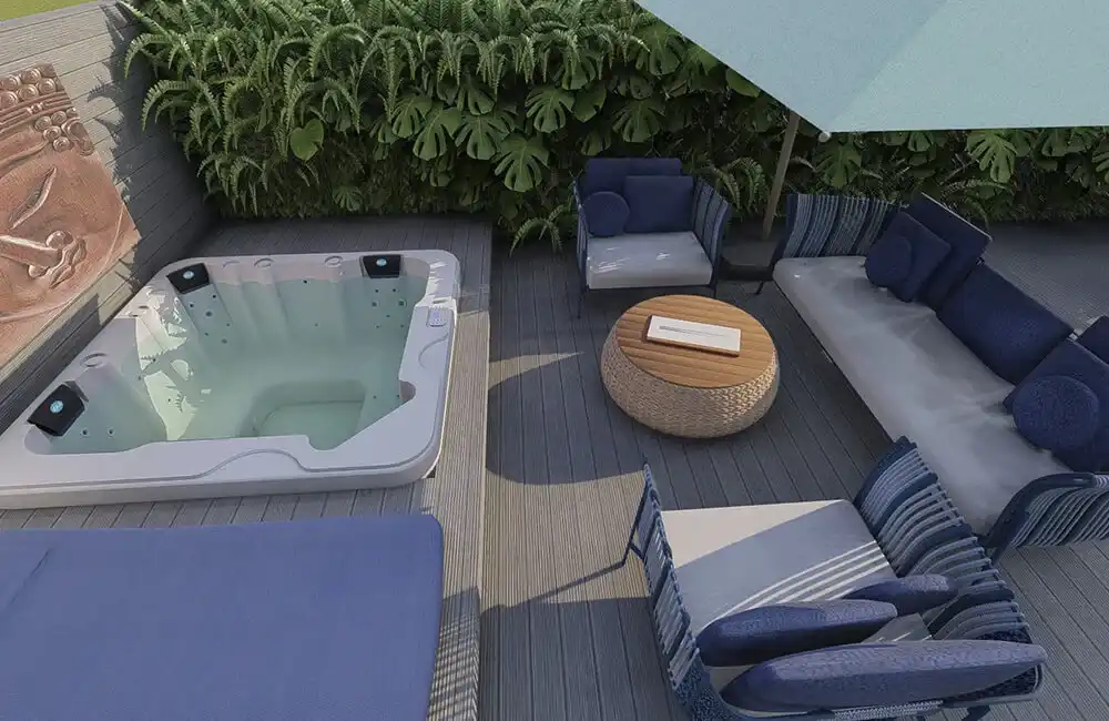 Espaço Fogueira no Jardim