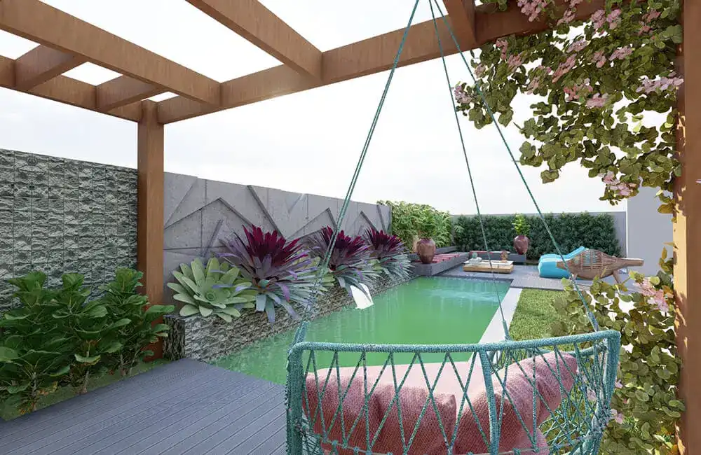 Espécies de Plantas para Paisagismo Piscina