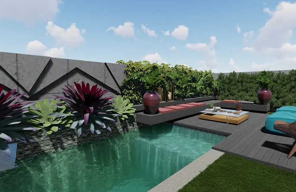 Plantas Tropicais para Paisagismo Piscina