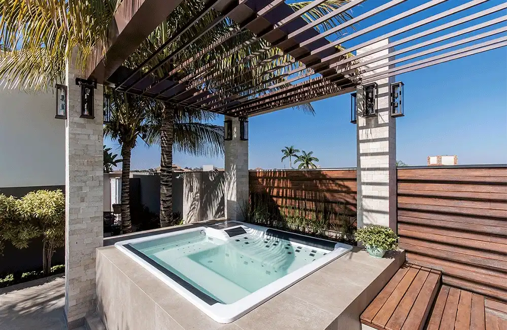 Spa de Hidromassagem no espaço gourmet