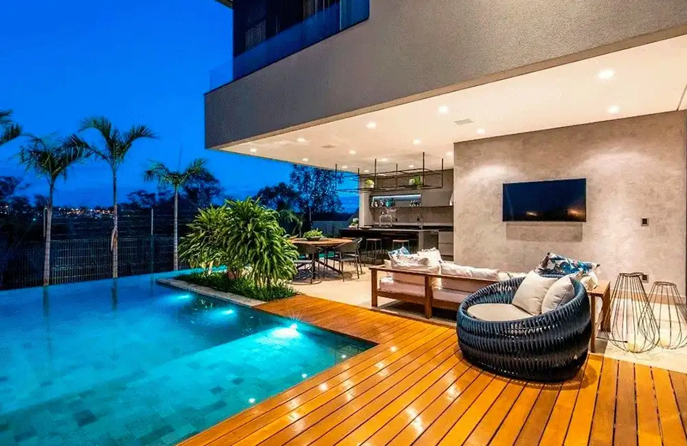 área gourmet externa