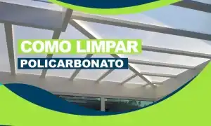 como limpar policarbonato