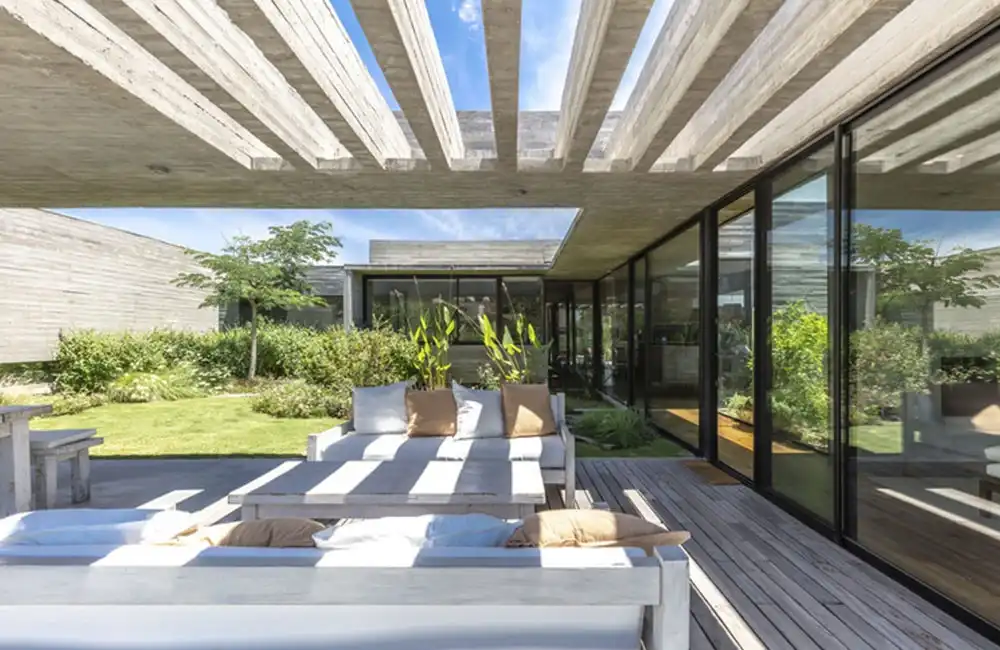 Pergolado de Concreto