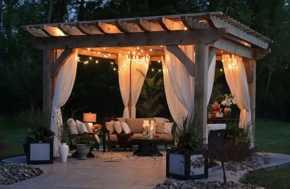 Pergolado de Eucalipto