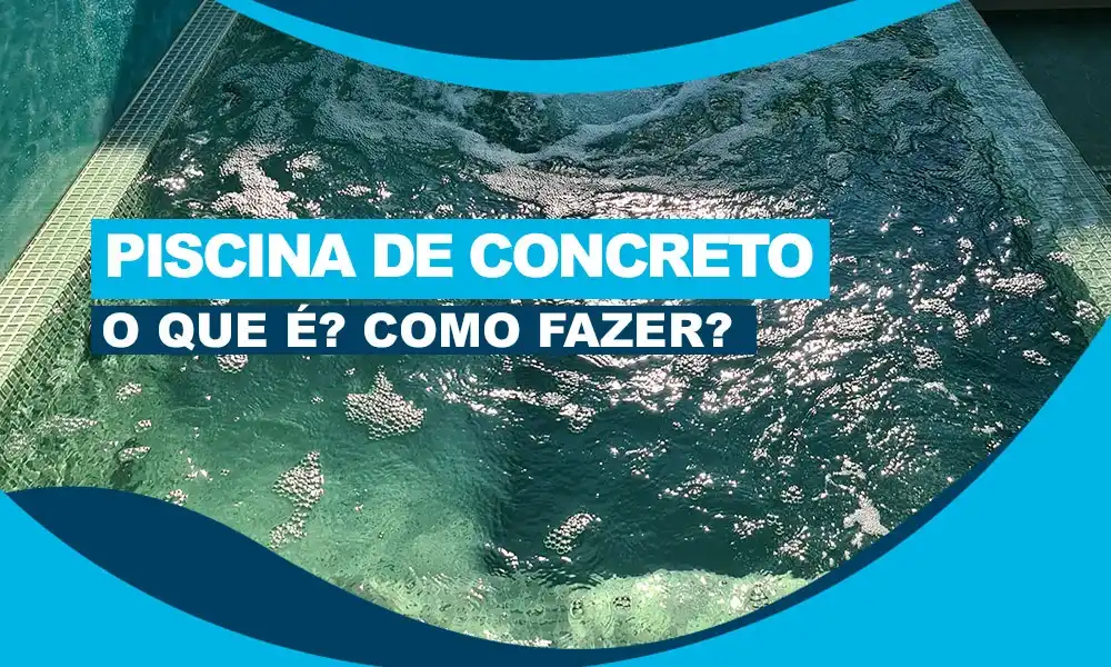 Piscina de Concreto: Como Fazer? Projetos e Modelos +39 Fotos 15 Piscina de Concreto Armado