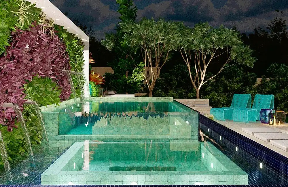 Piscina de Concreto: Como Fazer? Projetos e Modelos +39 Fotos 83 Escolha do Local da Piscina