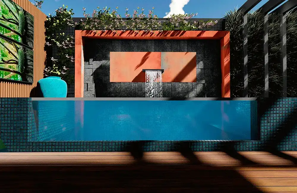 Piscina de Concreto: Como Fazer? Projetos e Modelos +39 Fotos 85 Armação e Impermeabilização da Piscina de Concreto Armado