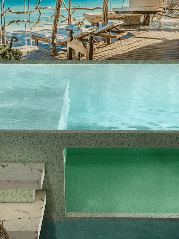 piscina de fibra de vidro