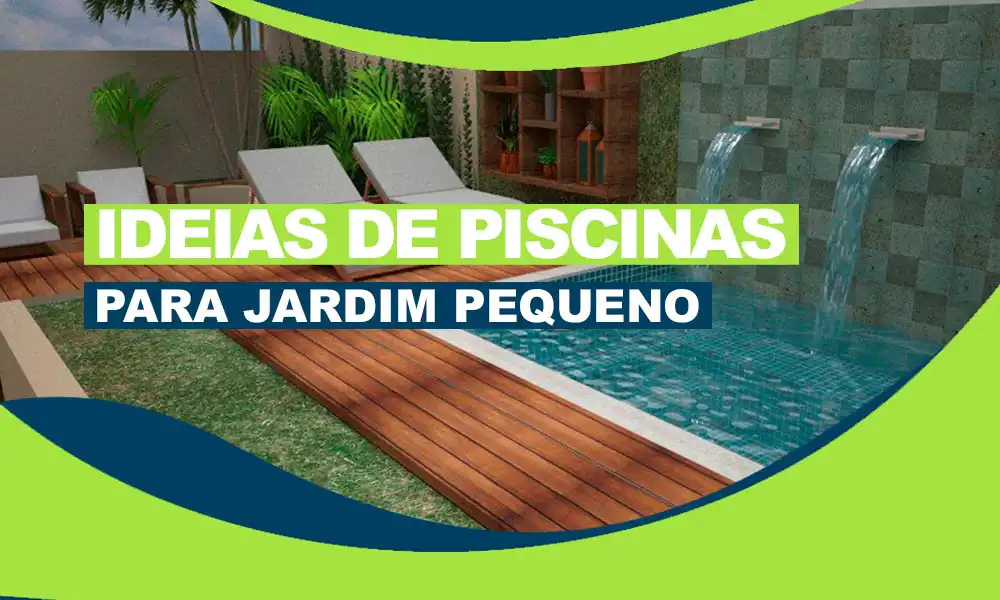 Piscinas Pequenas no jardim