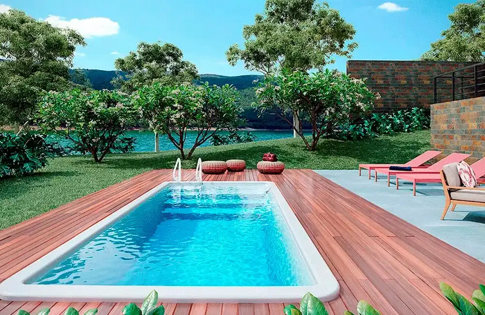 piscina retangular
