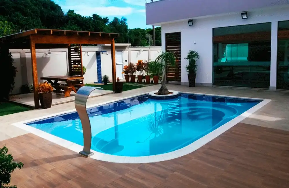 Piscina de fibra