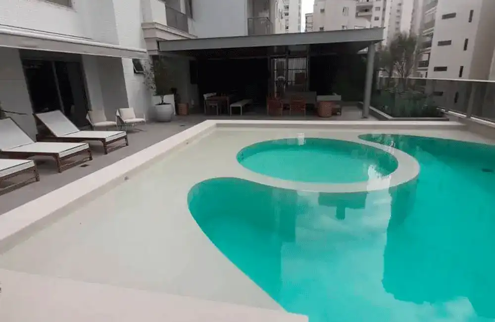 Piscina Branca: 20 Dicas para Inspirar +34 Fotos 99 piscina com psa redonda dentro