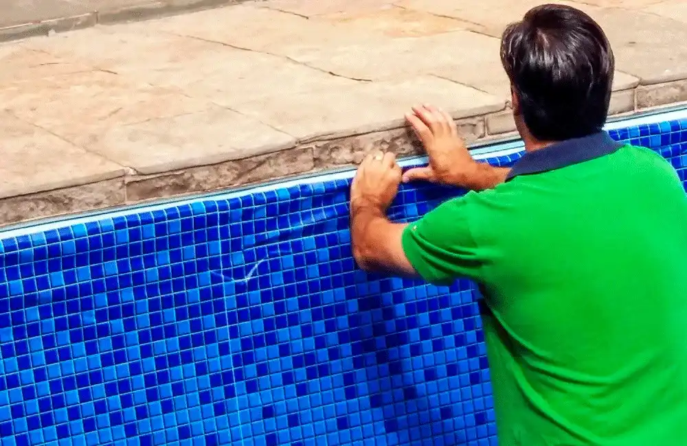 principais características da piscina de vinil
