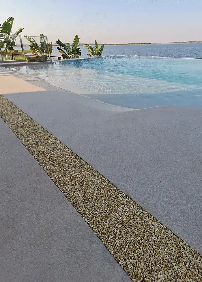 Piscina Branca: 20 Dicas para Inspirar +34 Fotos 94 revestimento praia branca