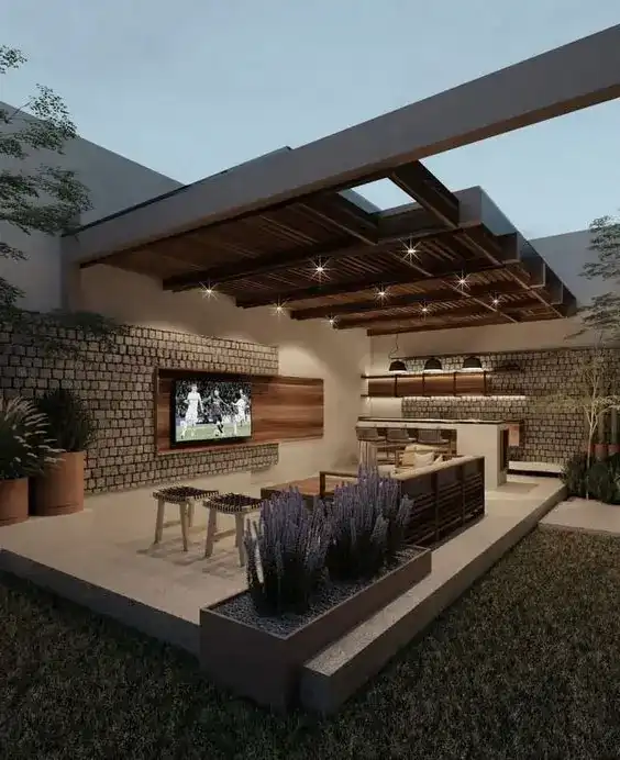 transformação da área gourmet 