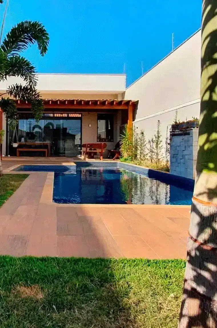 area de lazer com churrasqueira 