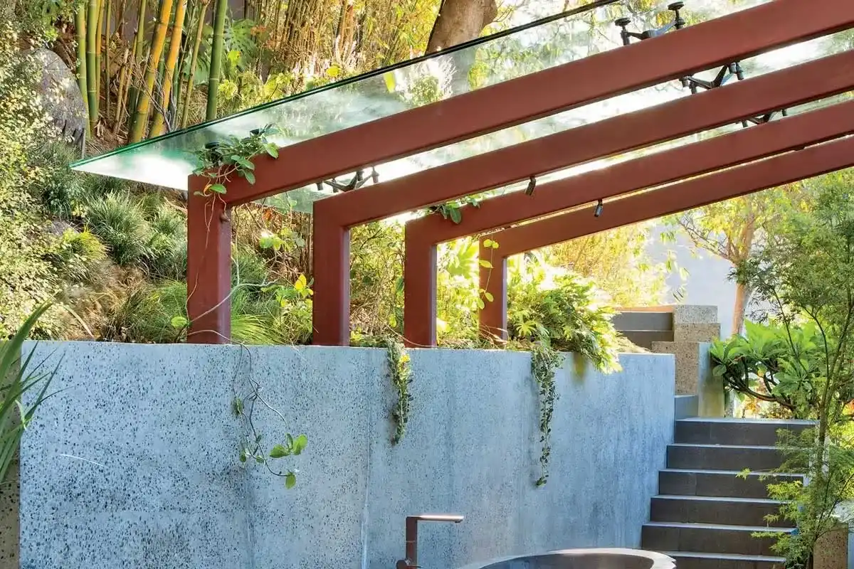 Cobertura de Vidro para pergolado