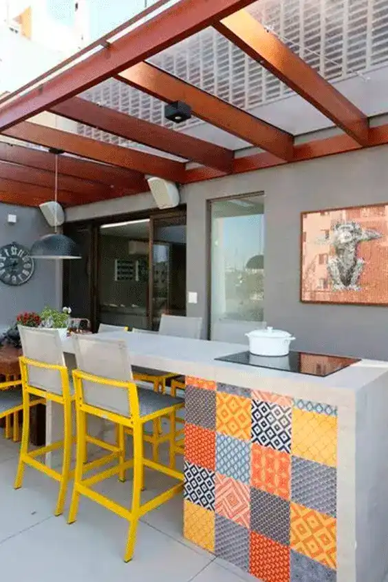 vidro espaço gourmet