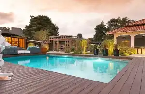 Piscina casa cor paraná