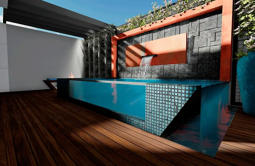 pedra para piscina irregular 