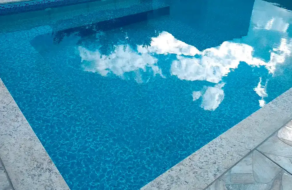 granito na borda para piscina