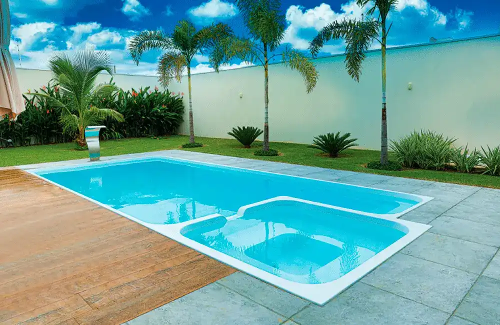 borda piscina de fibra
