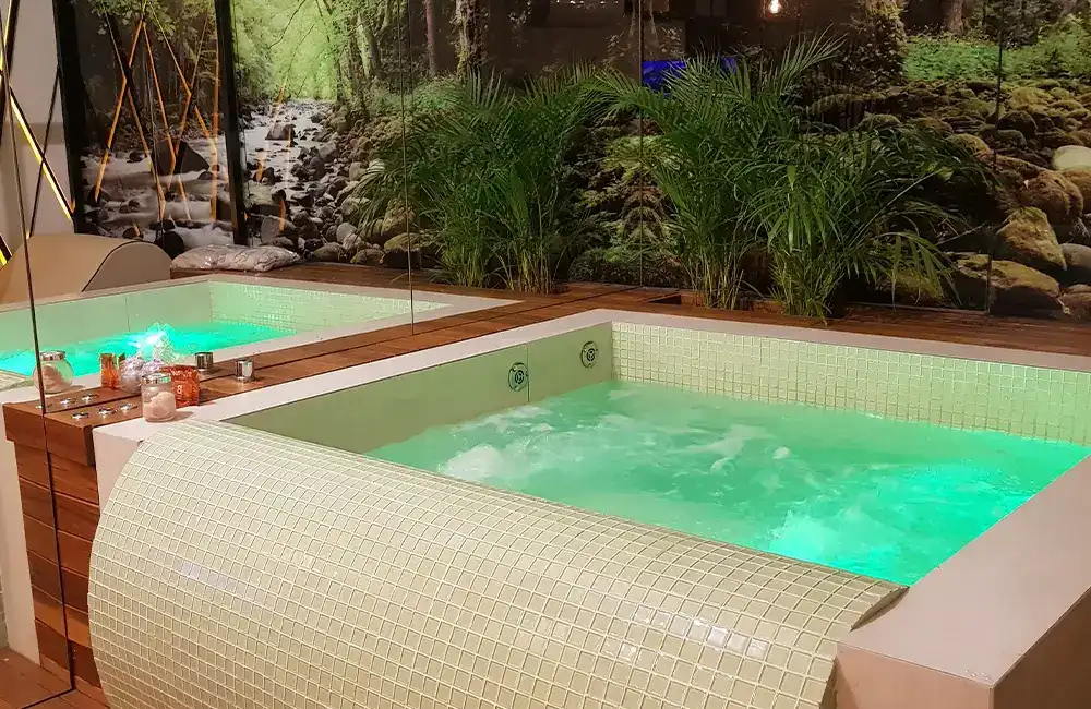 espaço cheio de elementos 