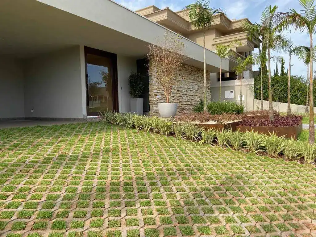 concregrama jarim com paisagismo