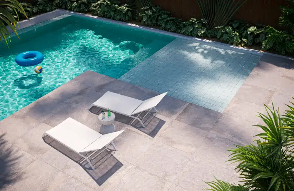 decantador piscina limpa