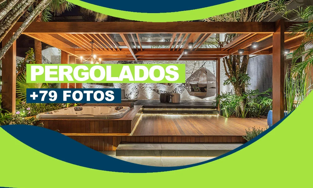 Pergolado: Ideias Incríveis para Áreas Externas +72 Fotos para Inspirar 172 pergolas