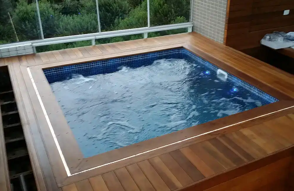 piscinas criativas e pequenas para area de lazer em espaços menores e reduzidos