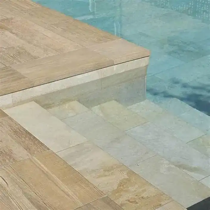 6 Modelos de Porcelanato para Piscina: Dicas e Ideias +30 fotos 76 porcelanato de tons claro