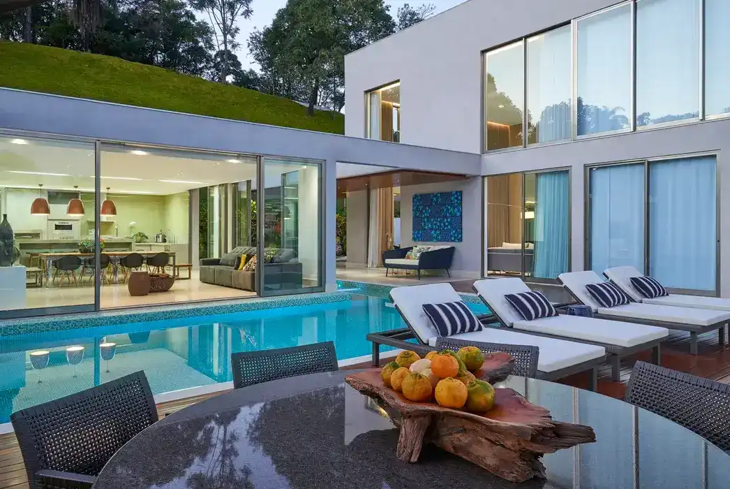 6 Modelos de Porcelanato para Piscina: Dicas e Ideias +30 fotos 85 marmore para piscina