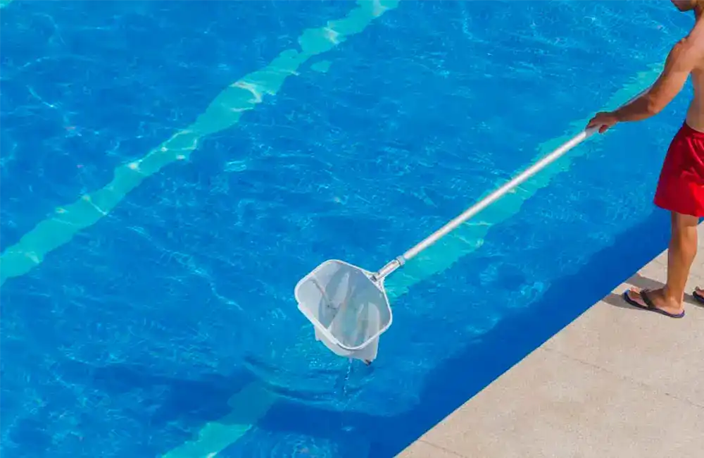 tratamento fisico e quimico da piscina