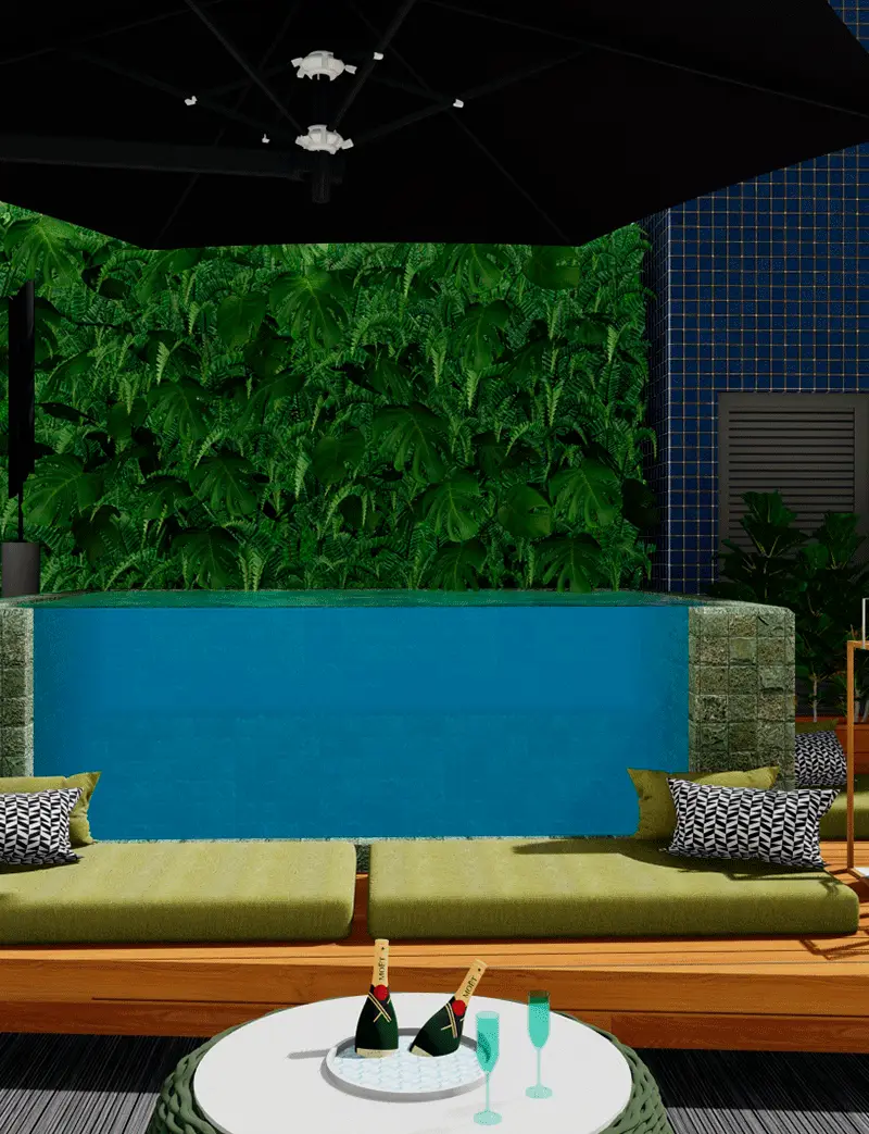 cores na decoração