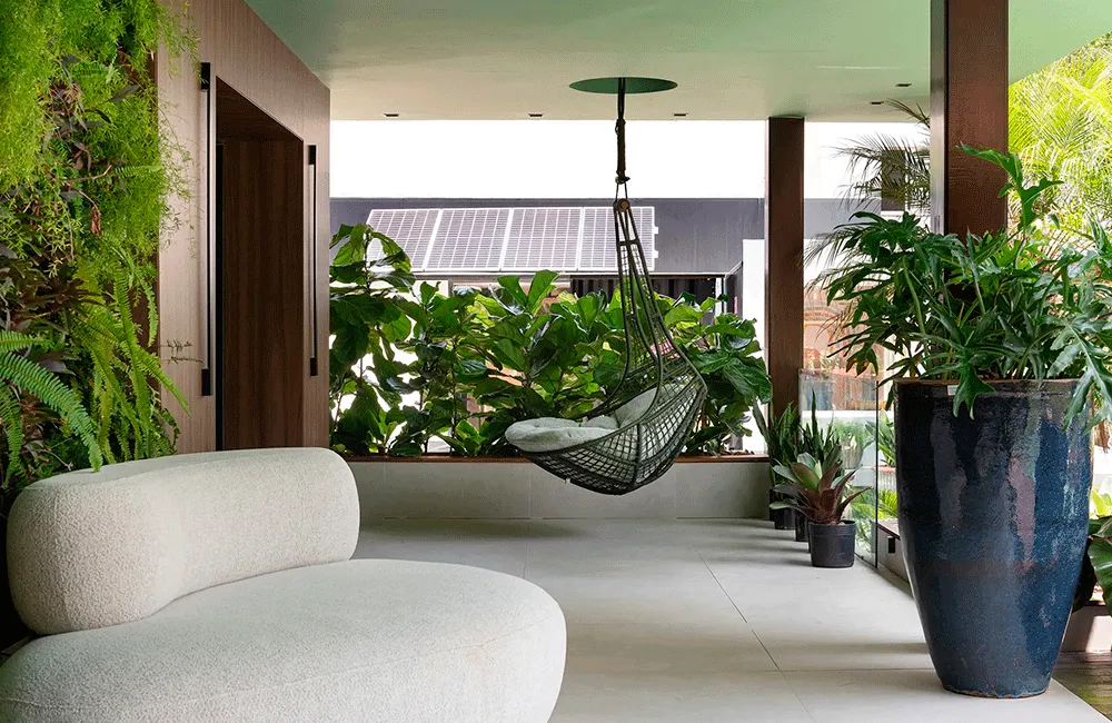 Jardim Minimalista simples 