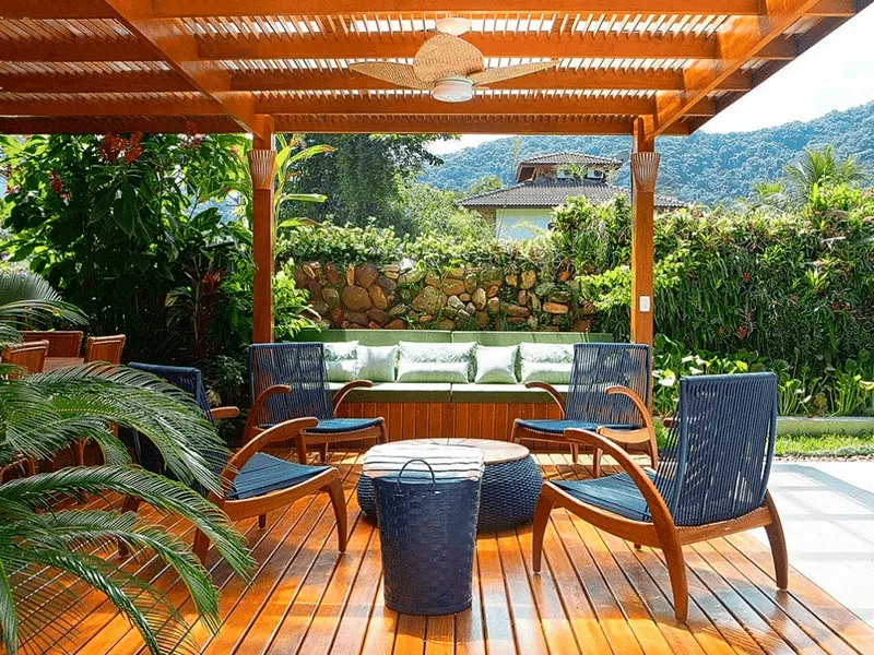 local de relaxamento para fámilia