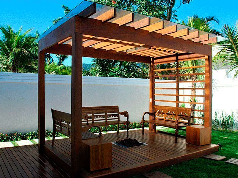 pergola montado