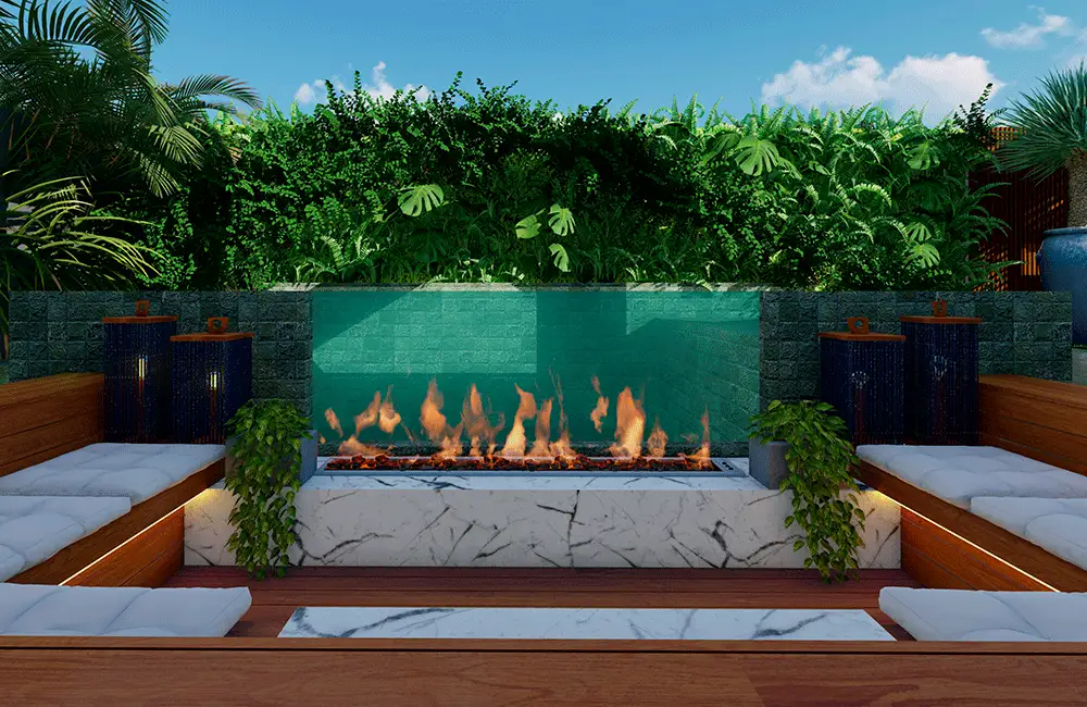 Piscina de Concreto: Como Fazer? Projetos e Modelos +39 Fotos 98 piscina com designer moderno e luxuoso