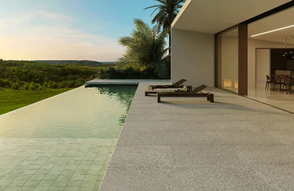porcelanato para piscina