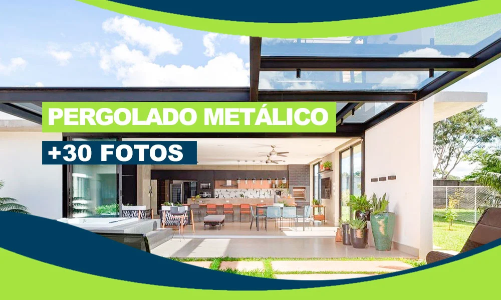 Capa pergolado metálico