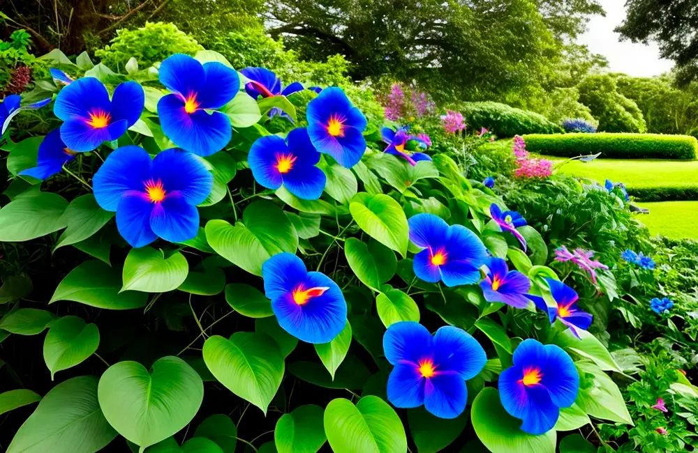 tumbergia azul