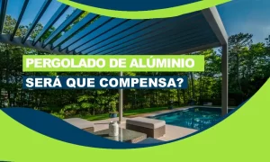 capa pergolado de aluminio