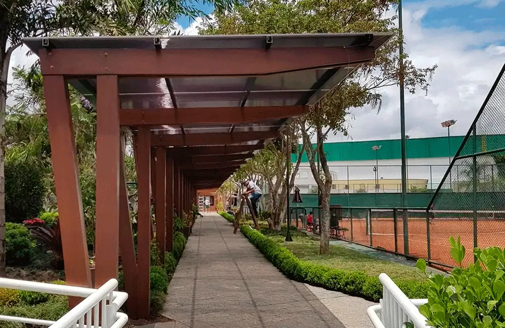 durabilidade cobertura de policarbonato