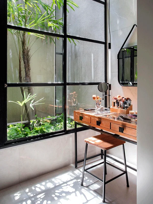 mesa jardim de inverno