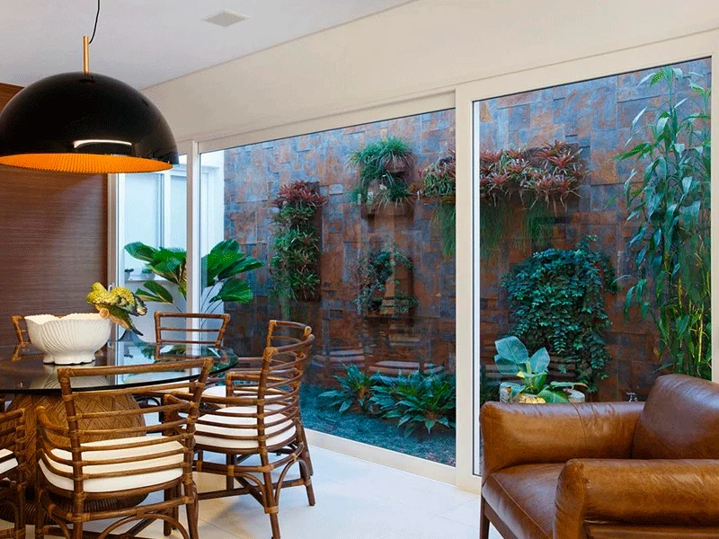diversidade para decoração de jardim de inverno