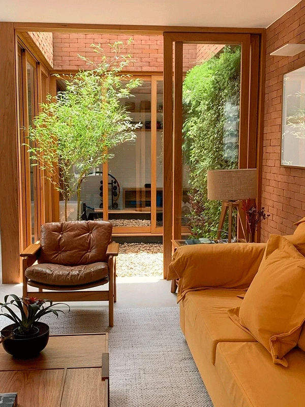 jardim na sala