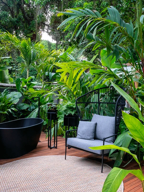 jardim simples