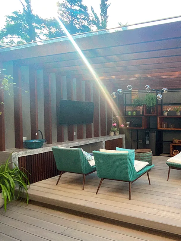 cobertura de policarbonato